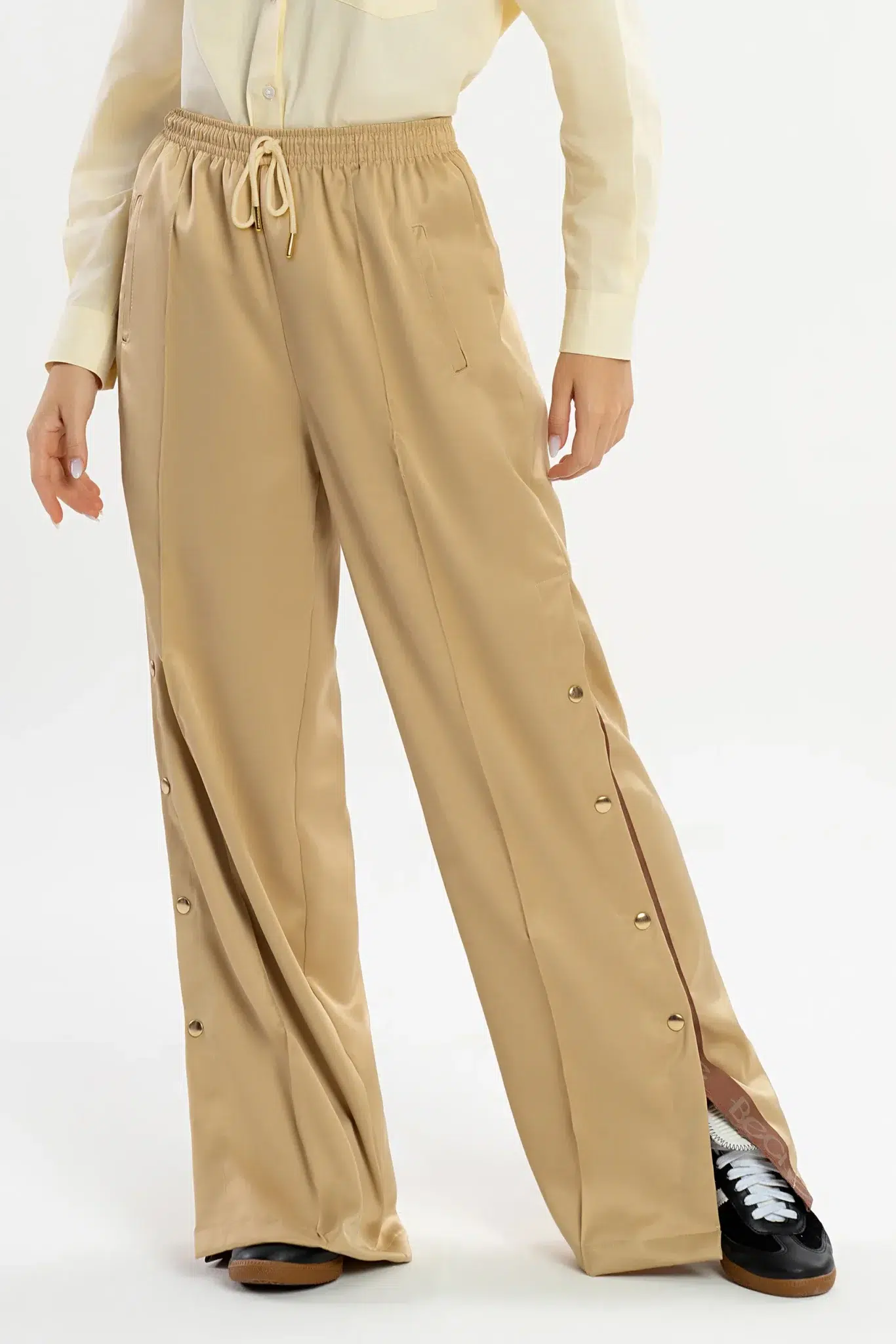 BECHOSE-calca-dalia-marfim-acetinado-5061207-1 Calça Dália Marfim Acetinado - Imagem 1