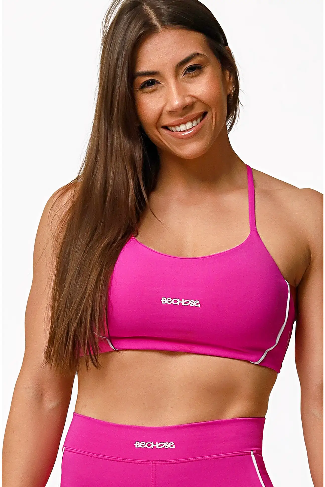 top-bella-pink-bechose-1 Top Bella Pink / Branco - Imagem 1